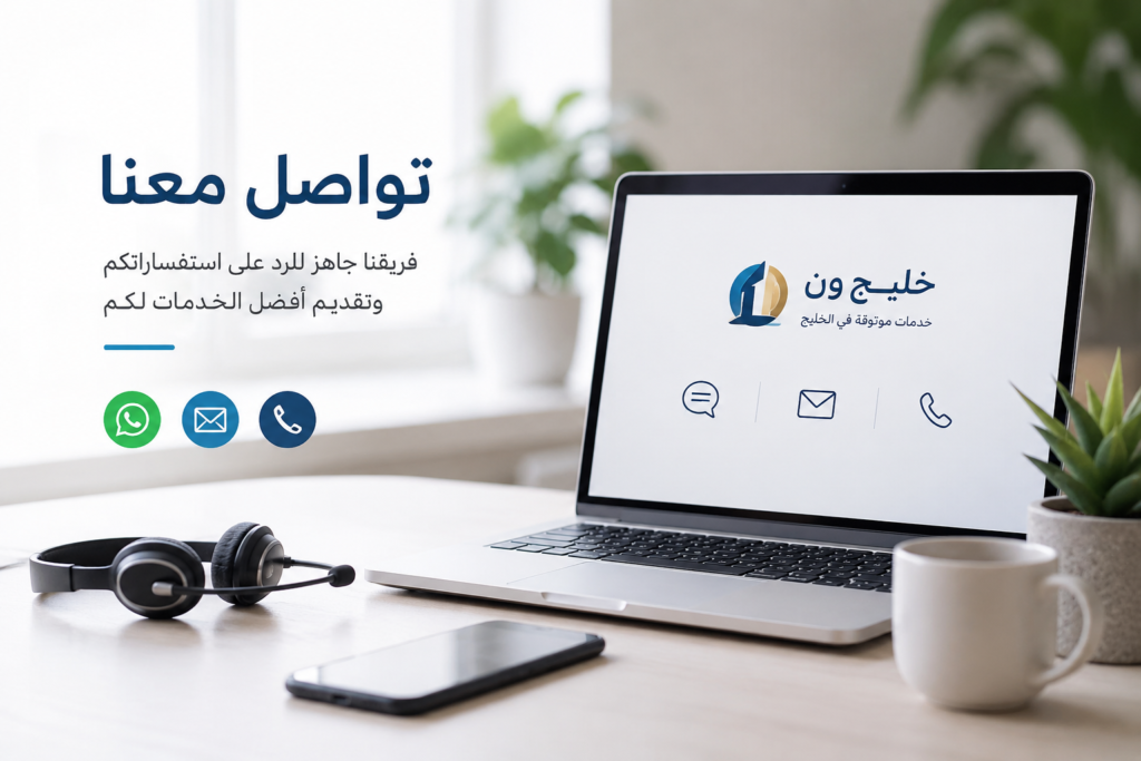 التواصل مع خليج ون للخدمات في الخليج