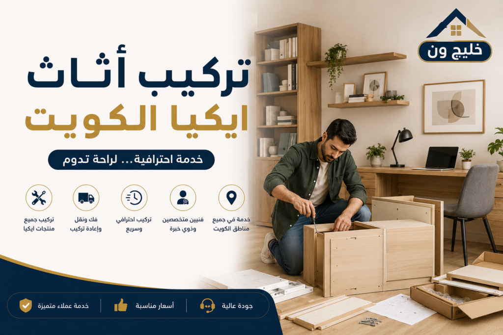 نجار أثاث إيكيا يقدم خدمات تركيب وتجميع أثاث ايكيا في الكويت وجميع المناطق – خليج ون